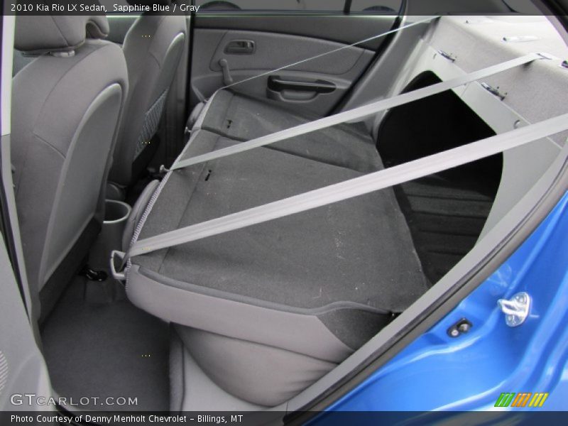 Sapphire Blue / Gray 2010 Kia Rio LX Sedan