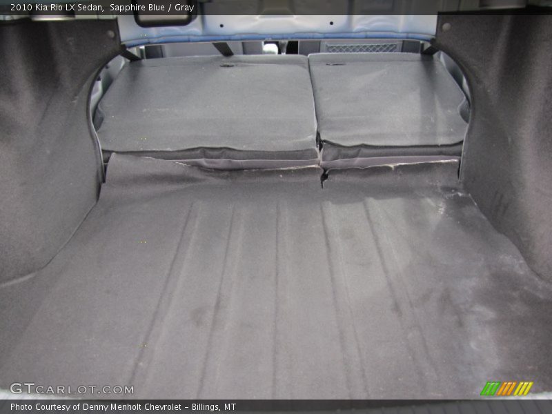 Sapphire Blue / Gray 2010 Kia Rio LX Sedan