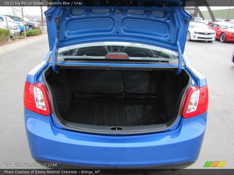 Sapphire Blue / Gray 2010 Kia Rio LX Sedan