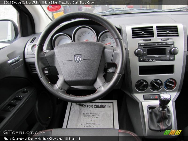 Dashboard of 2008 Caliber SRT4