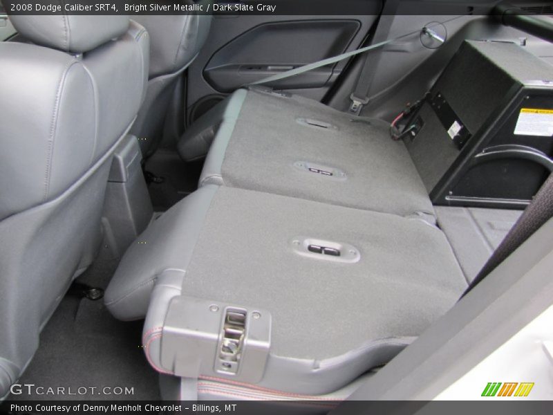 Rear Seat of 2008 Caliber SRT4