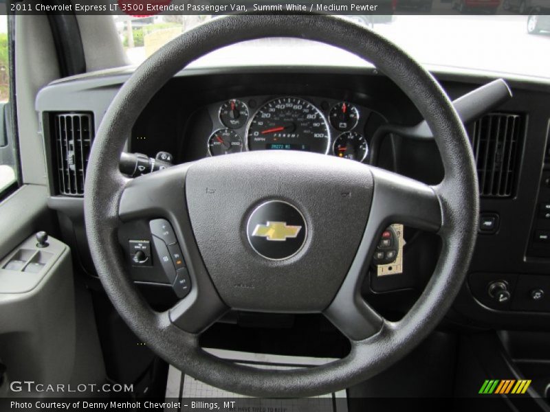  2011 Express LT 3500 Extended Passenger Van Steering Wheel