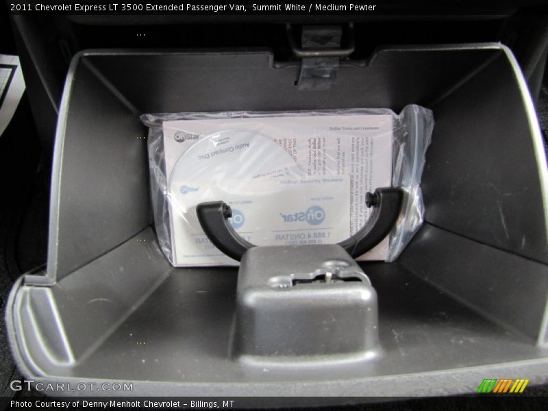 Summit White / Medium Pewter 2011 Chevrolet Express LT 3500 Extended Passenger Van