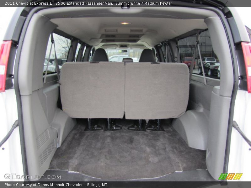 Summit White / Medium Pewter 2011 Chevrolet Express LT 3500 Extended Passenger Van