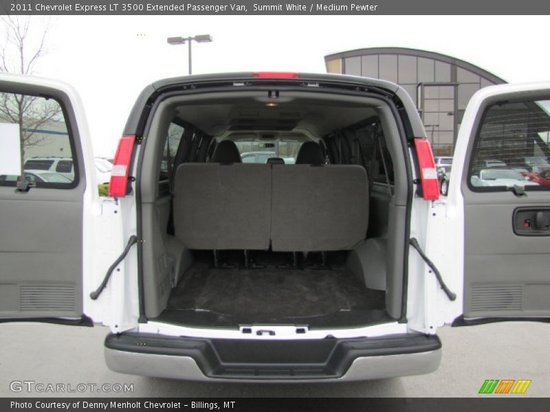 Summit White / Medium Pewter 2011 Chevrolet Express LT 3500 Extended Passenger Van