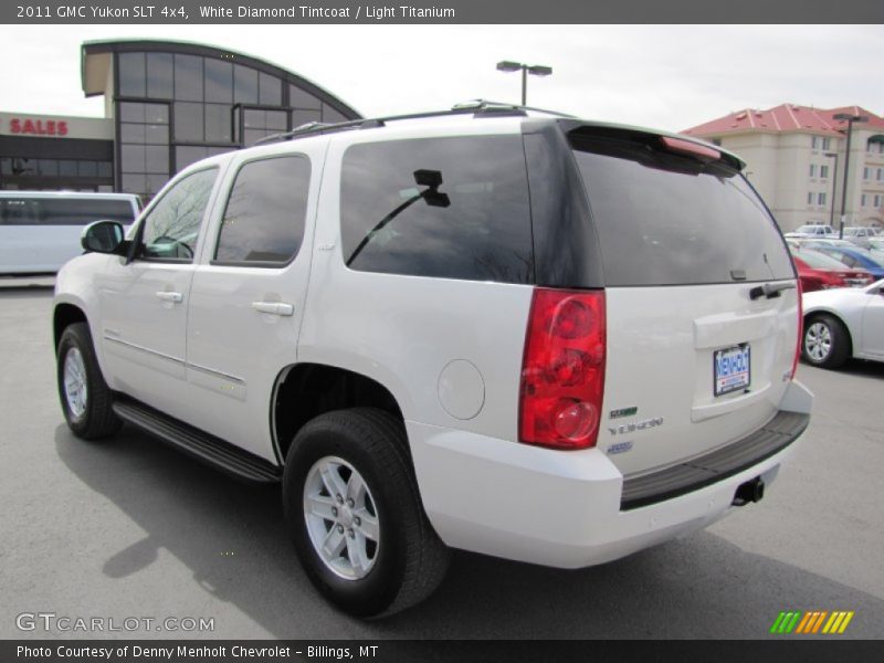 White Diamond Tintcoat / Light Titanium 2011 GMC Yukon SLT 4x4