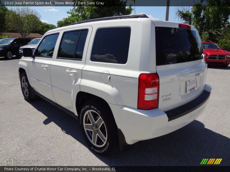 Stone White / Dark Slate Gray 2010 Jeep Patriot Sport 4x4