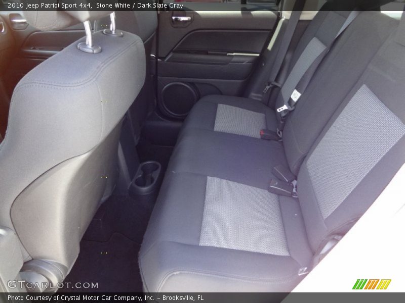 Stone White / Dark Slate Gray 2010 Jeep Patriot Sport 4x4