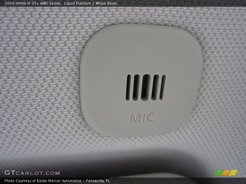 Liquid Platinum / Wheat Beige 2009 Infiniti M 35x AWD Sedan