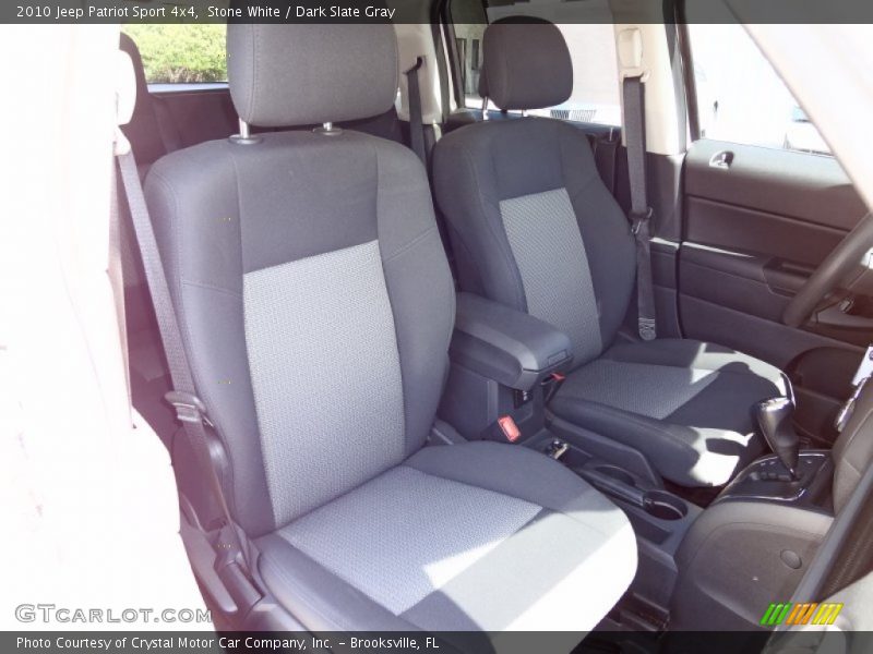 Stone White / Dark Slate Gray 2010 Jeep Patriot Sport 4x4
