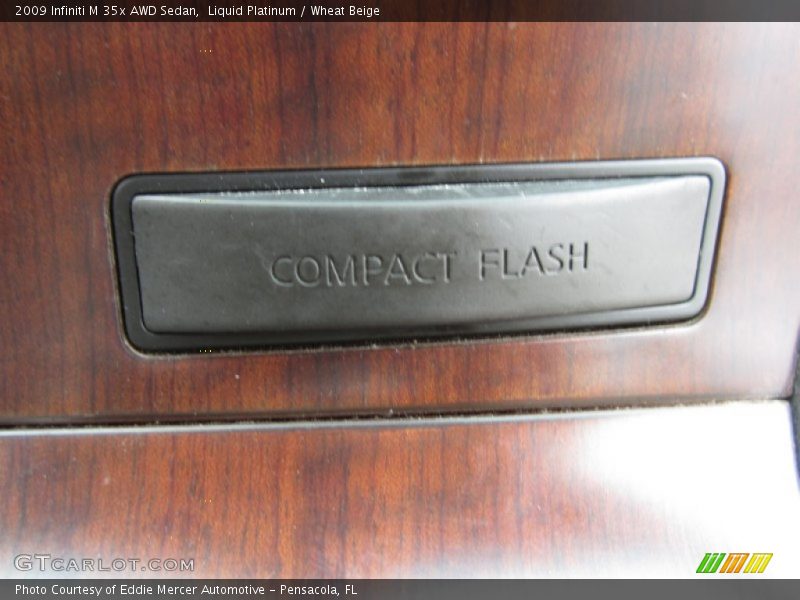 Liquid Platinum / Wheat Beige 2009 Infiniti M 35x AWD Sedan