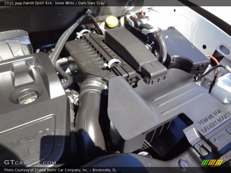 Stone White / Dark Slate Gray 2010 Jeep Patriot Sport 4x4