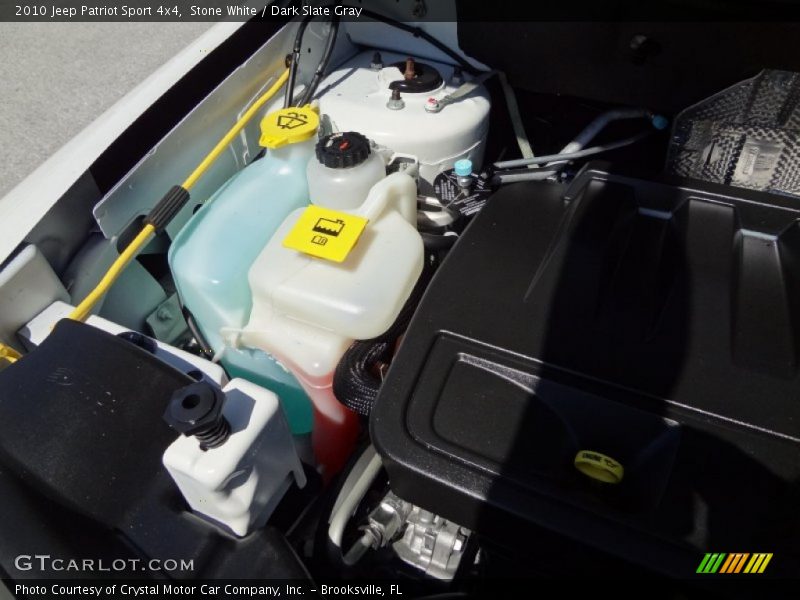 Stone White / Dark Slate Gray 2010 Jeep Patriot Sport 4x4