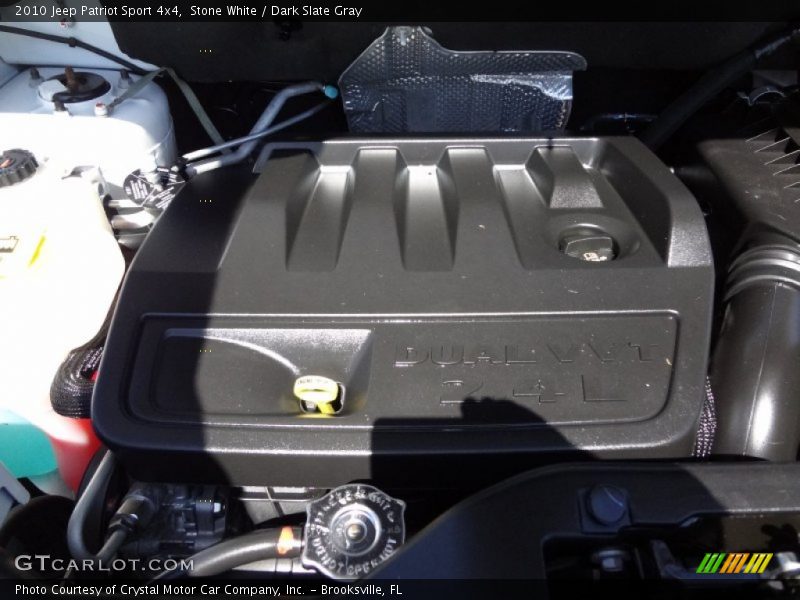 Stone White / Dark Slate Gray 2010 Jeep Patriot Sport 4x4