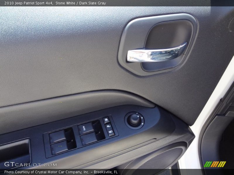 Stone White / Dark Slate Gray 2010 Jeep Patriot Sport 4x4