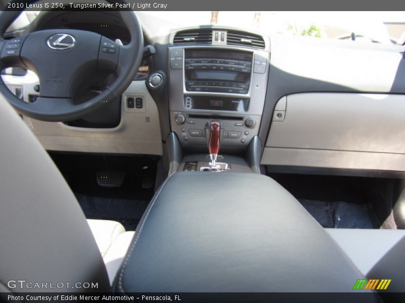 Tungsten Silver Pearl / Light Gray 2010 Lexus IS 250