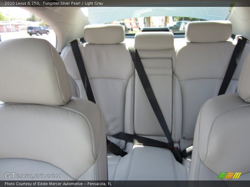 Tungsten Silver Pearl / Light Gray 2010 Lexus IS 250