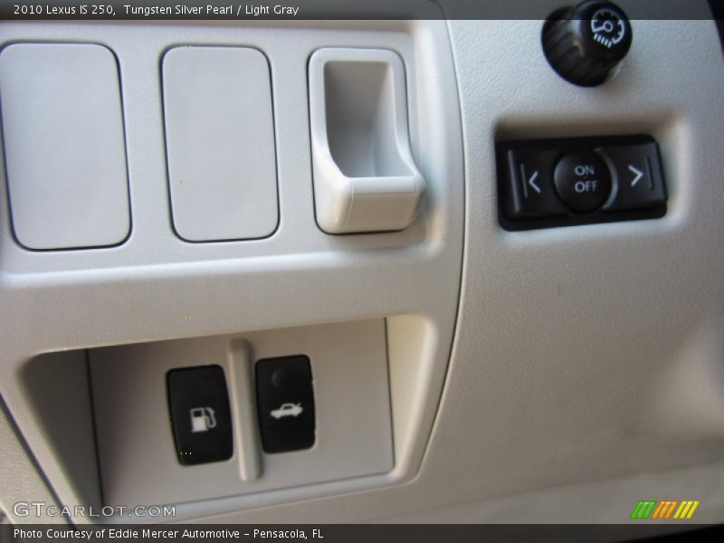 Tungsten Silver Pearl / Light Gray 2010 Lexus IS 250