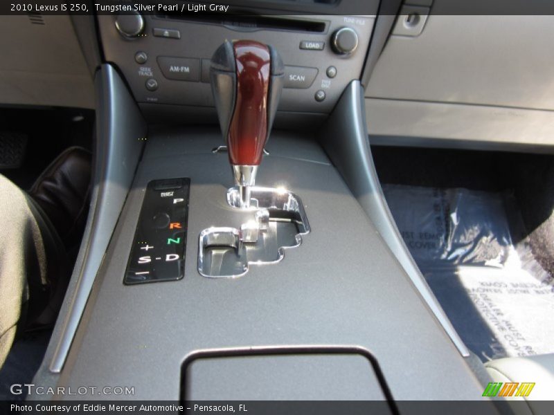 Tungsten Silver Pearl / Light Gray 2010 Lexus IS 250