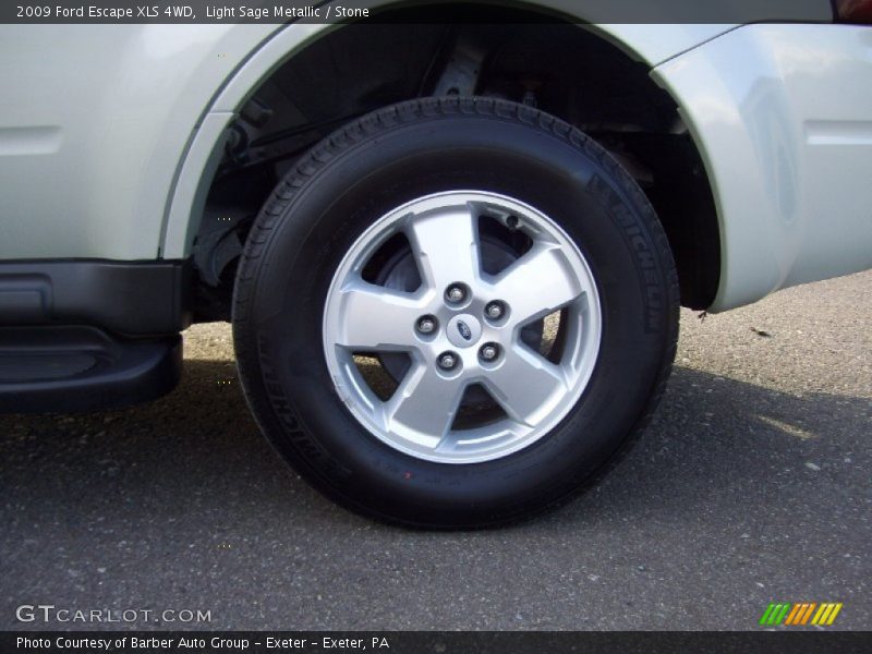 Light Sage Metallic / Stone 2009 Ford Escape XLS 4WD