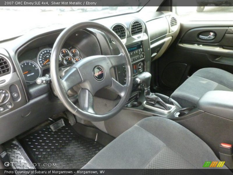 Silver Mist Metallic / Ebony 2007 GMC Envoy SLE 4x4