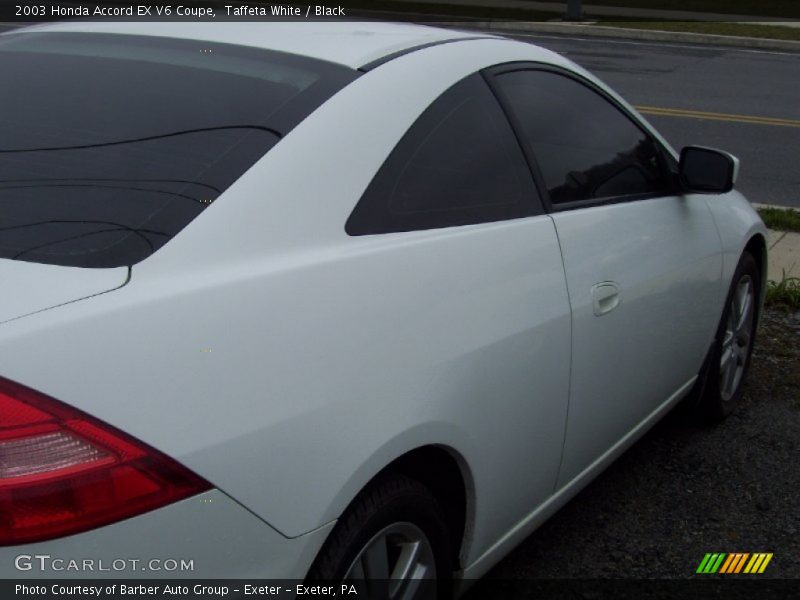 Taffeta White / Black 2003 Honda Accord EX V6 Coupe