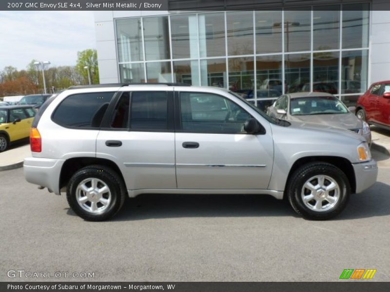 Silver Mist Metallic / Ebony 2007 GMC Envoy SLE 4x4