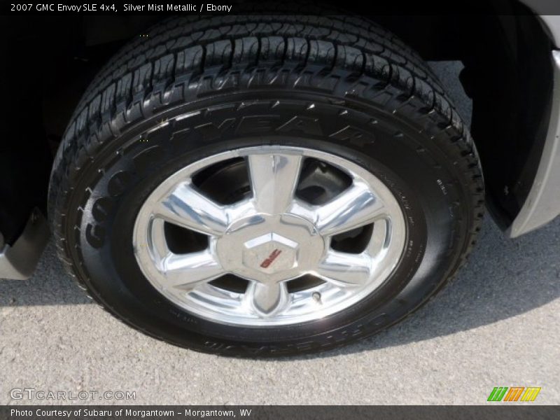 Silver Mist Metallic / Ebony 2007 GMC Envoy SLE 4x4