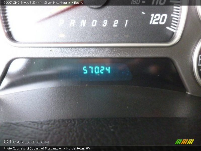 Silver Mist Metallic / Ebony 2007 GMC Envoy SLE 4x4