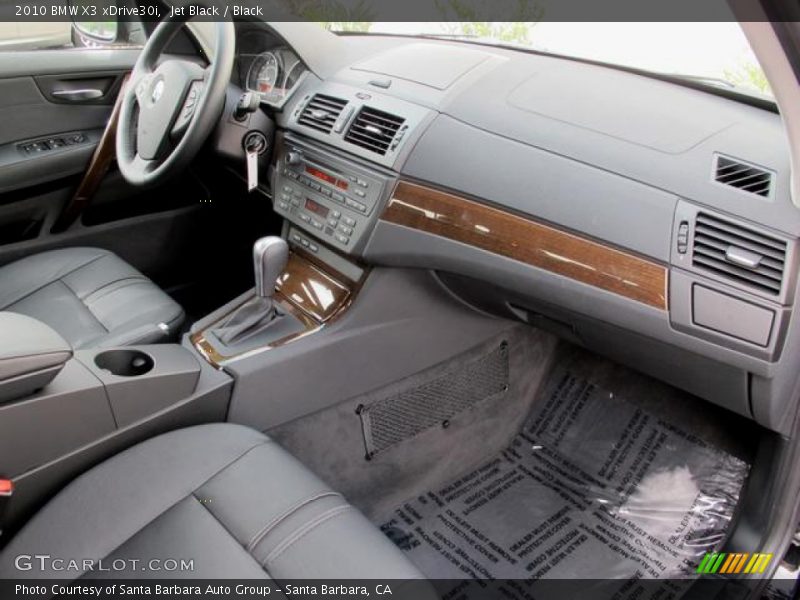 Jet Black / Black 2010 BMW X3 xDrive30i