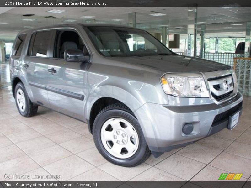 Sterling Gray Metallic / Gray 2009 Honda Pilot LX 4WD