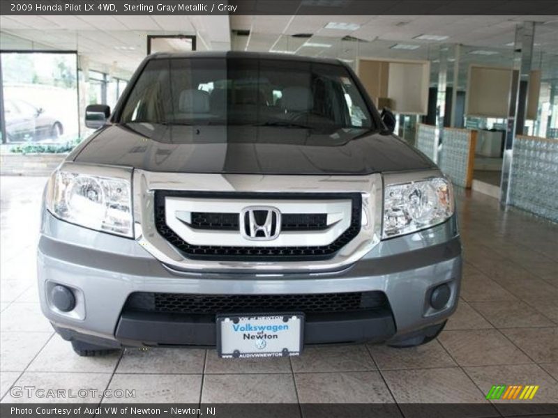 Sterling Gray Metallic / Gray 2009 Honda Pilot LX 4WD