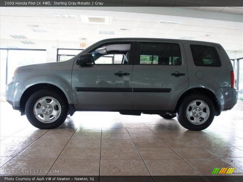 Sterling Gray Metallic / Gray 2009 Honda Pilot LX 4WD