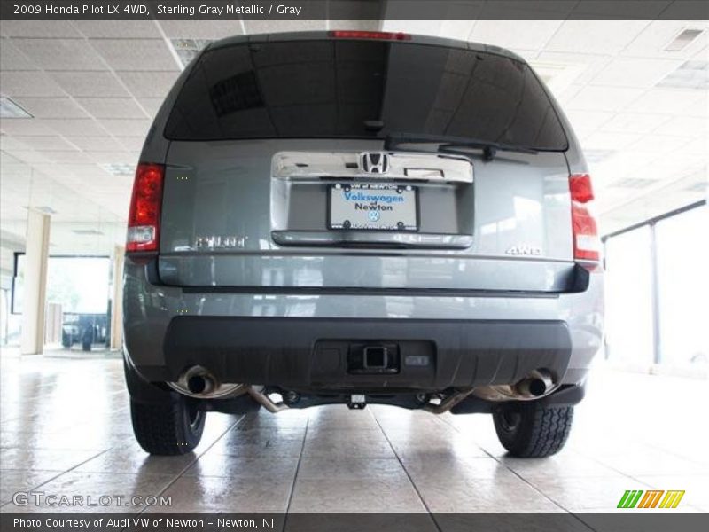 Sterling Gray Metallic / Gray 2009 Honda Pilot LX 4WD