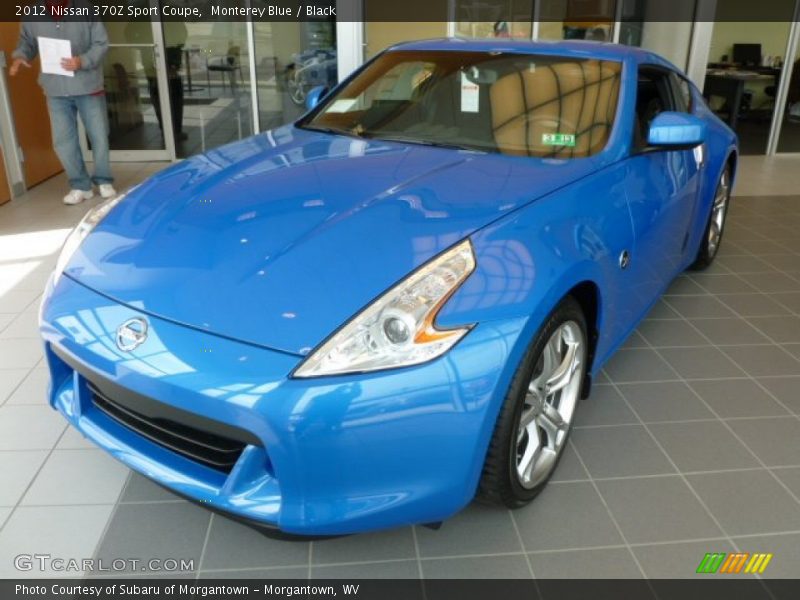 Front 3/4 View of 2012 370Z Sport Coupe