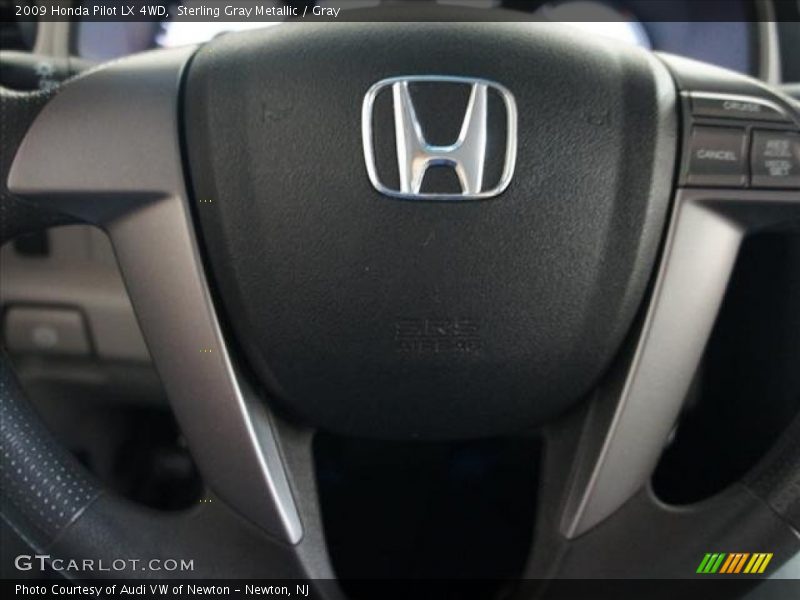 Sterling Gray Metallic / Gray 2009 Honda Pilot LX 4WD