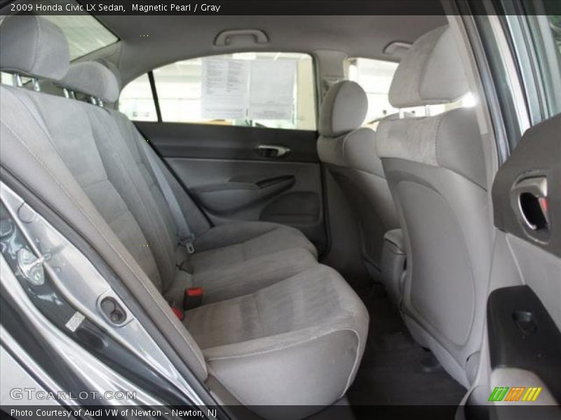 Magnetic Pearl / Gray 2009 Honda Civic LX Sedan