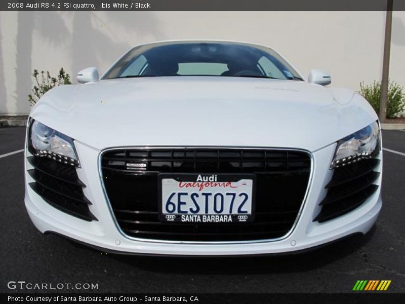 Ibis White / Black 2008 Audi R8 4.2 FSI quattro