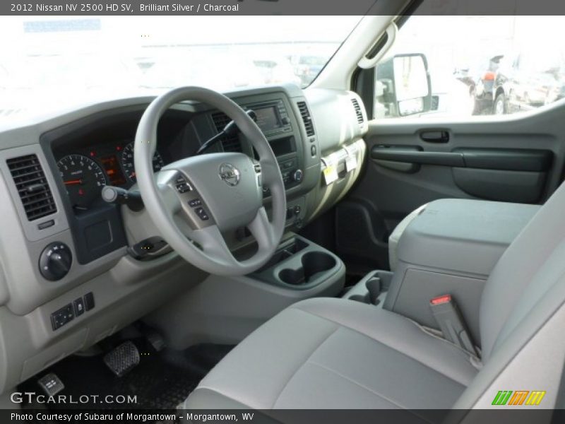 Brilliant Silver / Charcoal 2012 Nissan NV 2500 HD SV