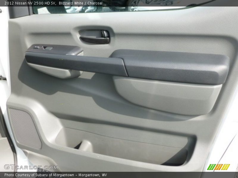 Blizzard White / Charcoal 2012 Nissan NV 2500 HD SV