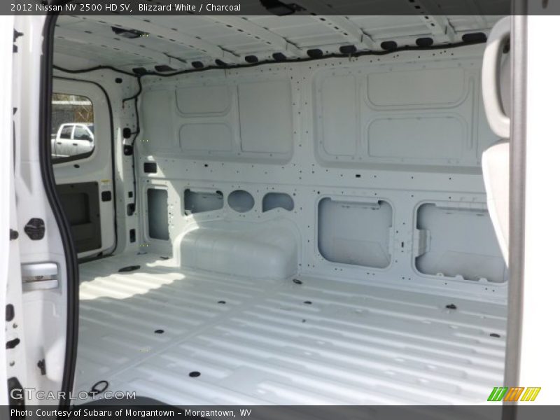 Blizzard White / Charcoal 2012 Nissan NV 2500 HD SV