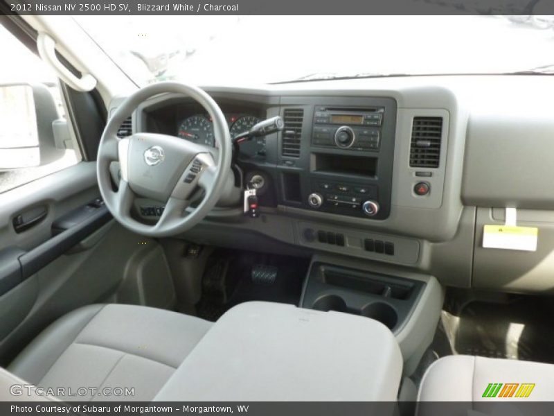 Blizzard White / Charcoal 2012 Nissan NV 2500 HD SV