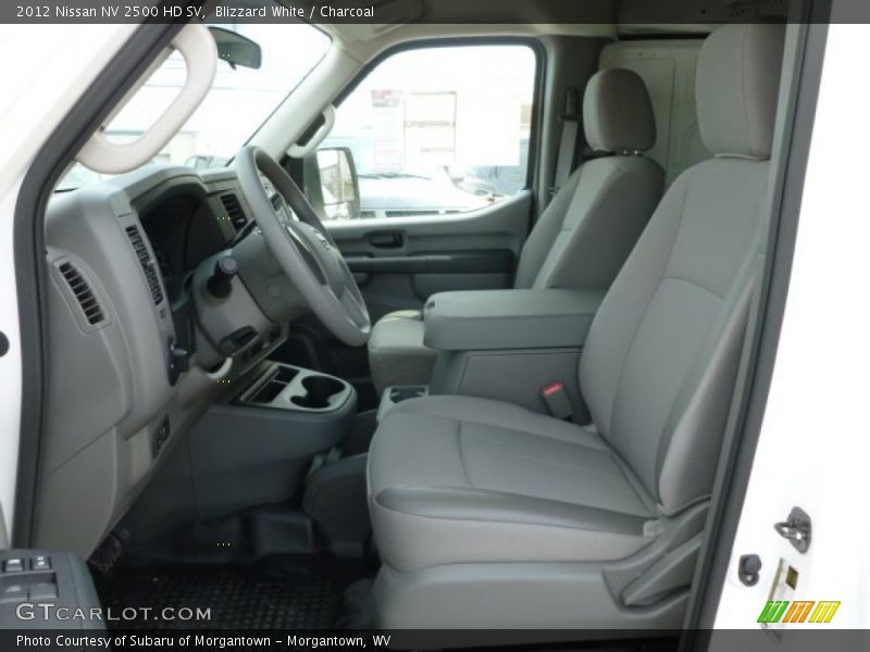 Blizzard White / Charcoal 2012 Nissan NV 2500 HD SV