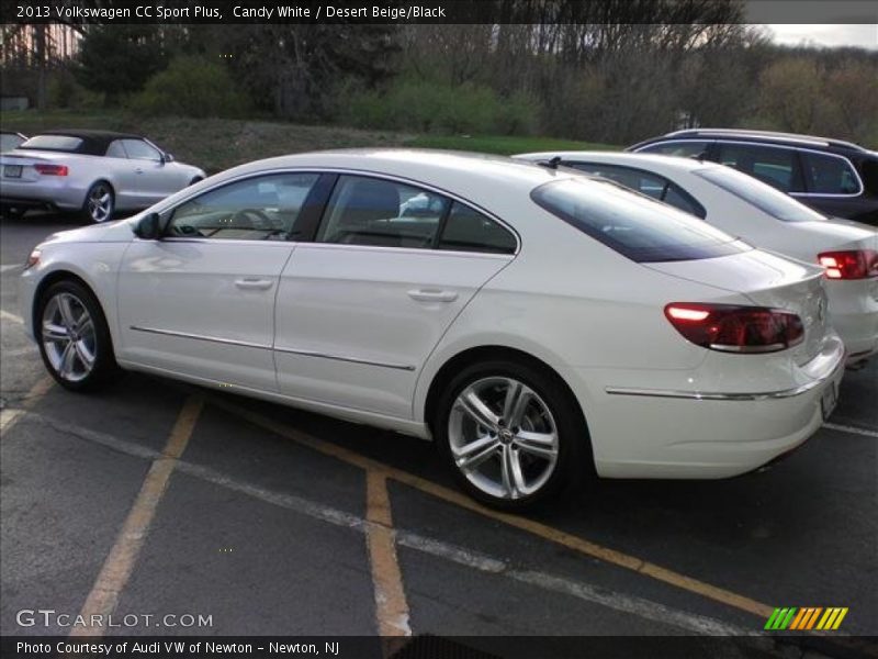 Candy White / Desert Beige/Black 2013 Volkswagen CC Sport Plus