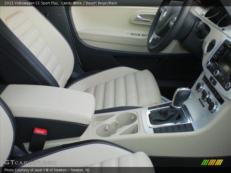 Candy White / Desert Beige/Black 2013 Volkswagen CC Sport Plus