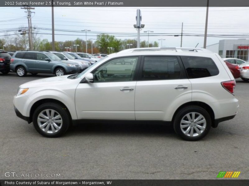  2012 Forester 2.5 X Touring Satin White Pearl