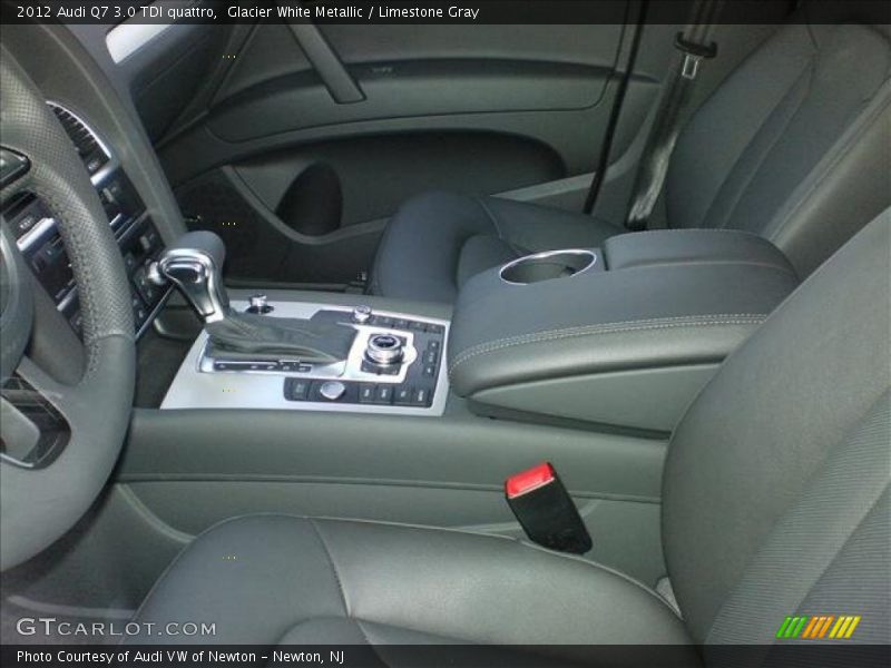 Glacier White Metallic / Limestone Gray 2012 Audi Q7 3.0 TDI quattro