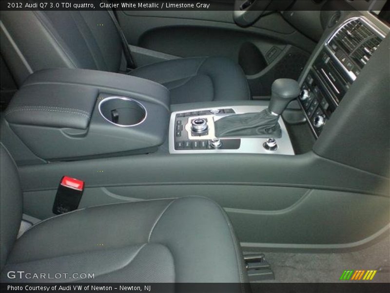Glacier White Metallic / Limestone Gray 2012 Audi Q7 3.0 TDI quattro