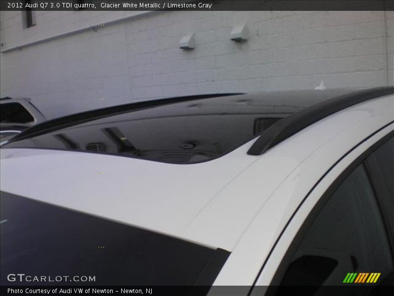 Glacier White Metallic / Limestone Gray 2012 Audi Q7 3.0 TDI quattro