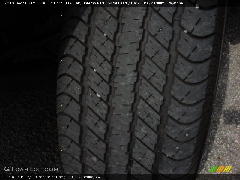 Inferno Red Crystal Pearl / Dark Slate/Medium Graystone 2010 Dodge Ram 1500 Big Horn Crew Cab